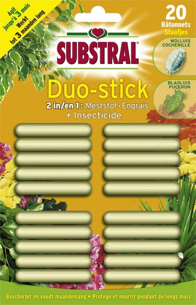 Substral Duo Stick Engrais Et Insecticide 2 En 1