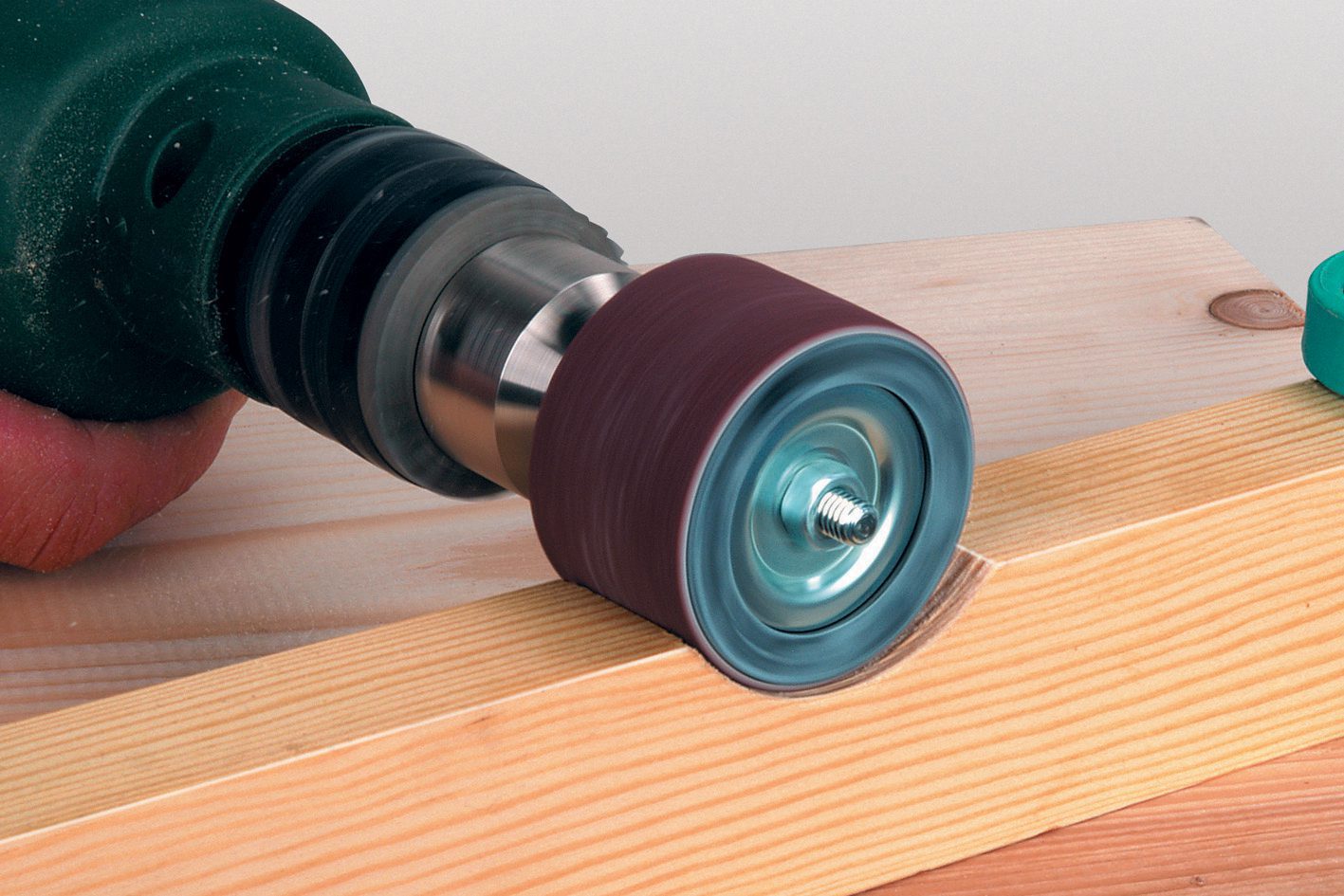 3 BANDES ABRASIVES POUR CYLINDRE DE PONCAGE ø 45 MM POUR PERCEUSE – Image 3