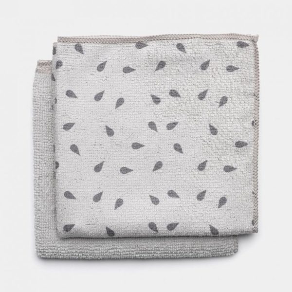 Chiffons de Nettoyage Gris Clair