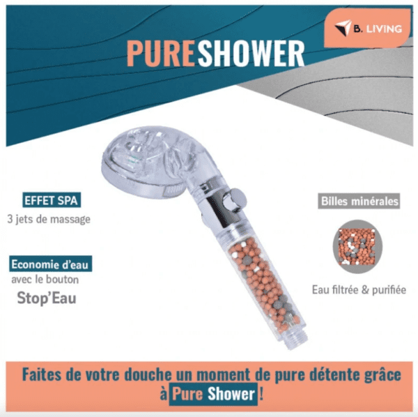 Pommeau de Douche Filtrant