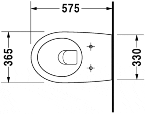 Cuvette Suspendue Architec