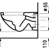 Cuvette Suspendue Architec