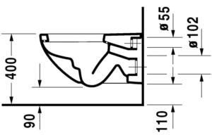 Cuvette Suspendue Architec