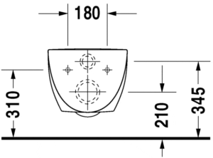 Cuvette Suspendue Architec