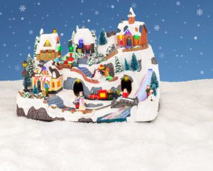 Paysage d'un Village LED