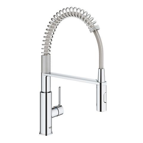 Robinet de cuisine Grohe Mitigeur évier monocommande chromé