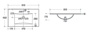 Plan Vasque en Céramique