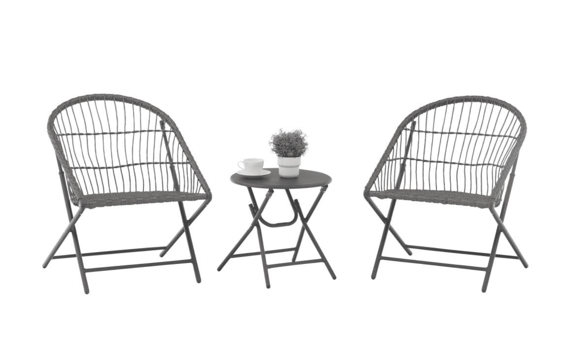 Ensemble Table + Chaises pour Balcon