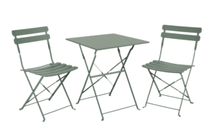 Ensemble Chaises Pliables avec Table