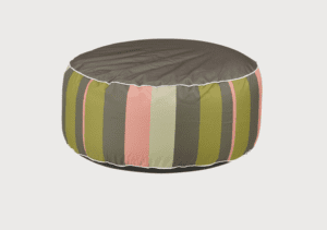 Pouf Gonflable à Rayures