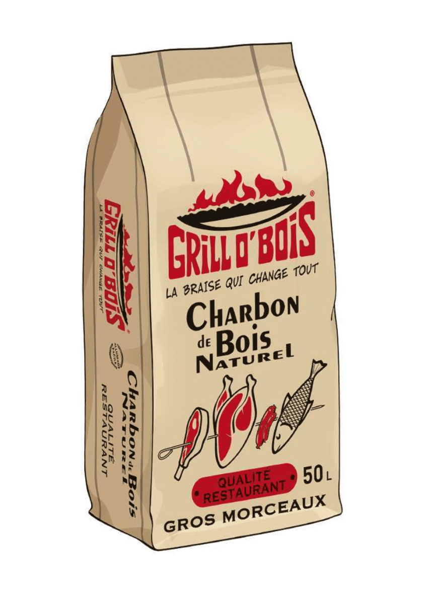 Charbon de bois 'Grill o' bois