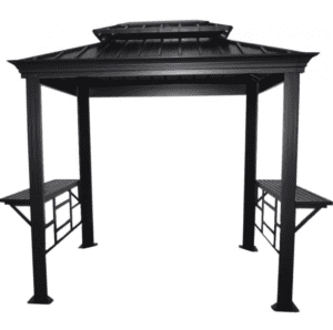 Pergola Messina pour Barbecue