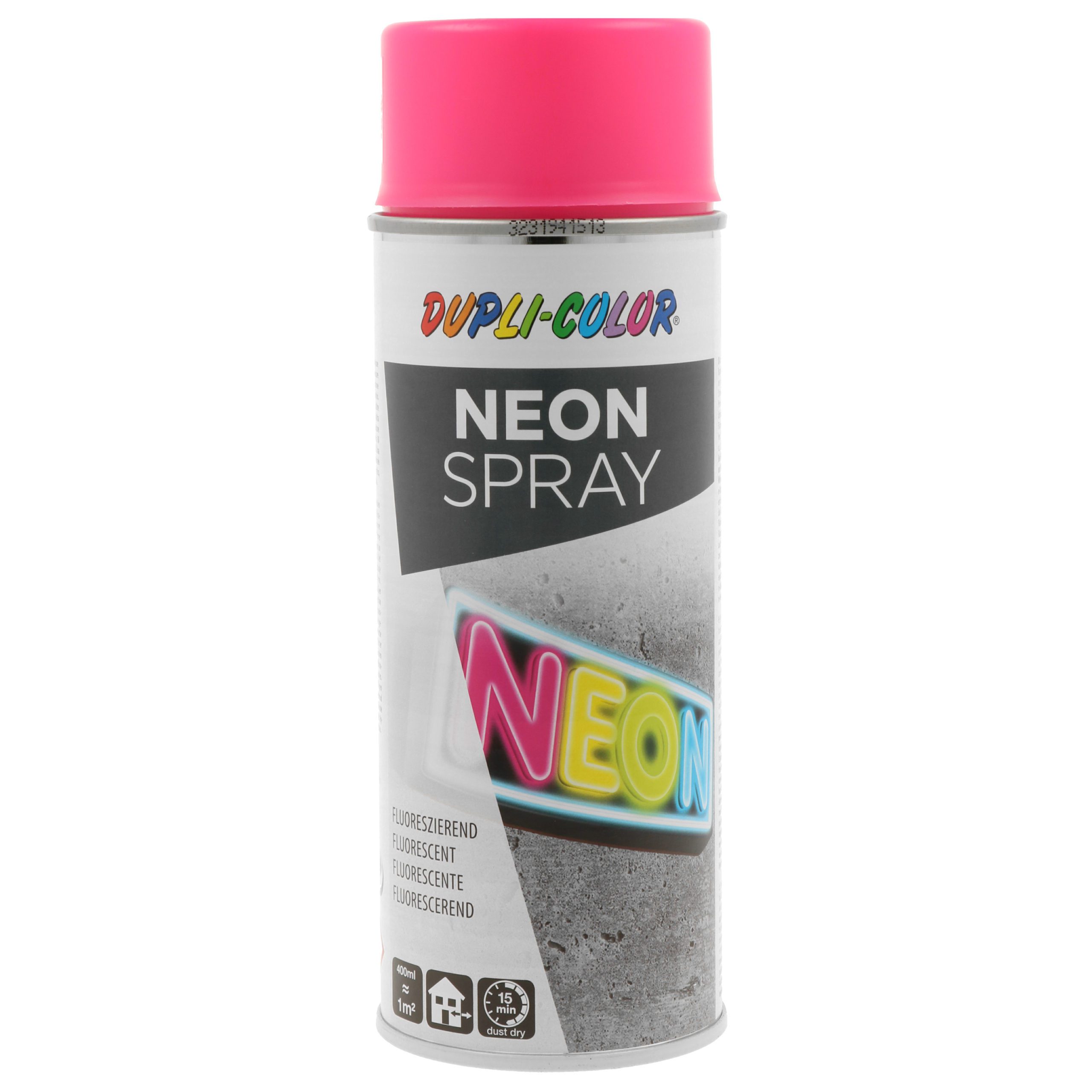 Spray neon fluorescent