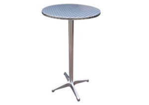 Table bistro avec plateau pliable