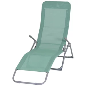 Chaise longue pliable