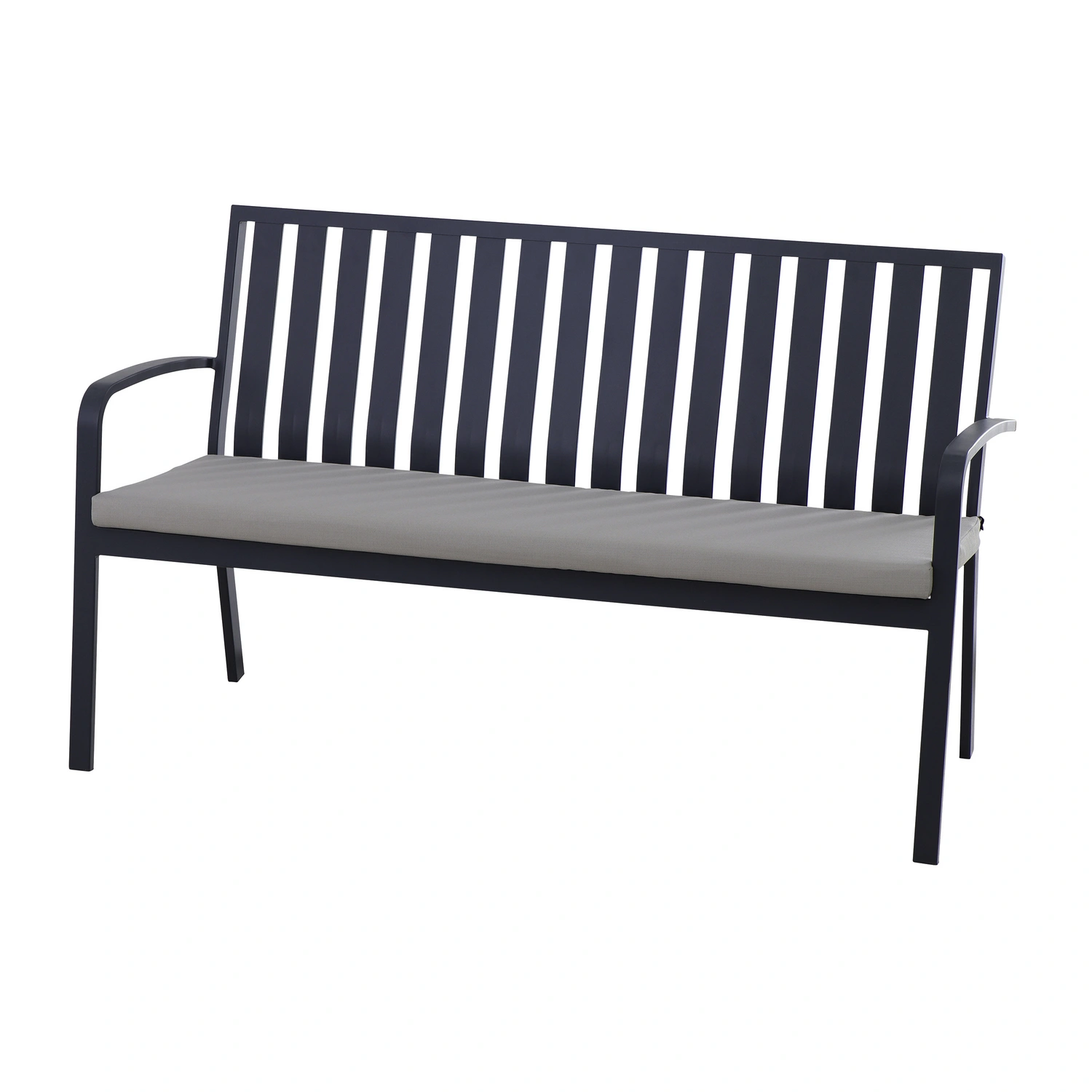Banc 2 places avec coussins