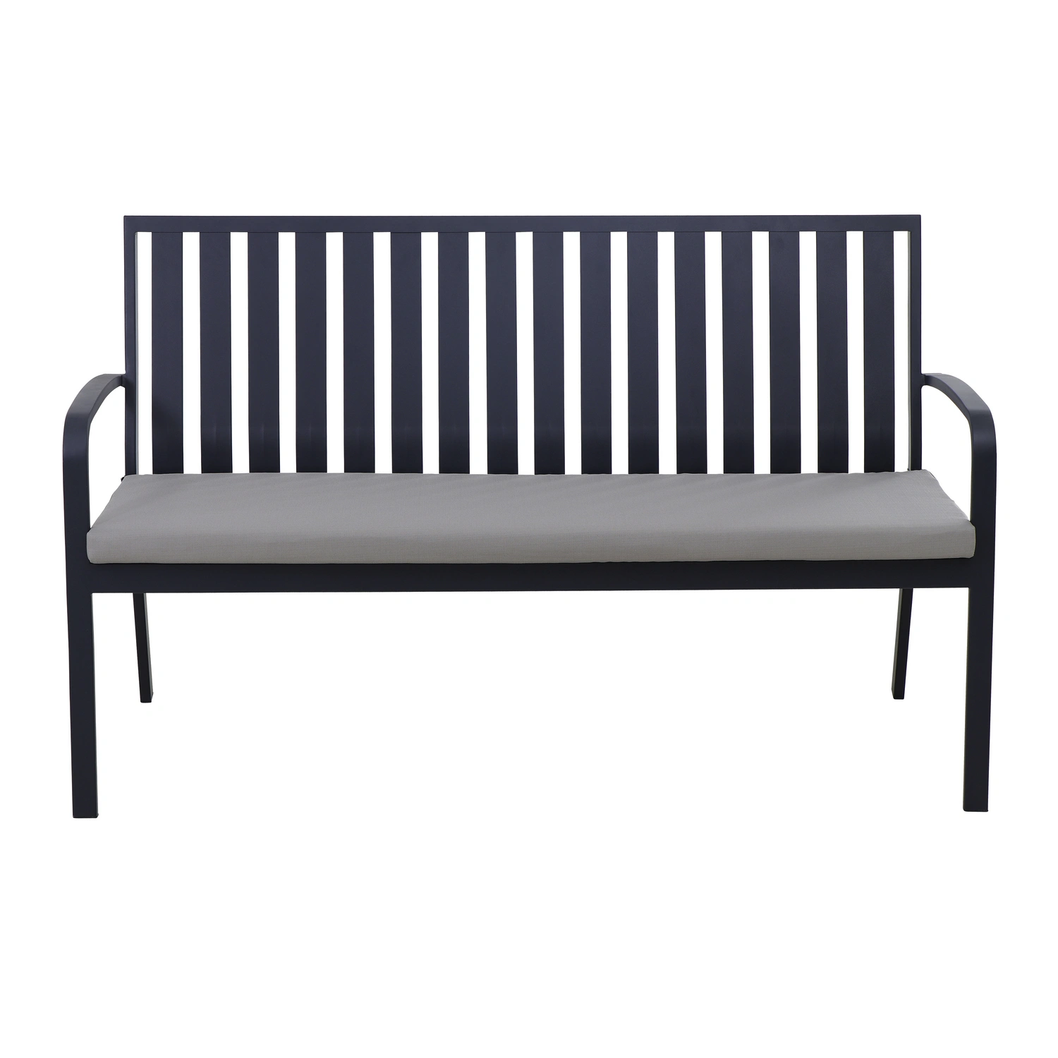Banc 2 places avec coussins