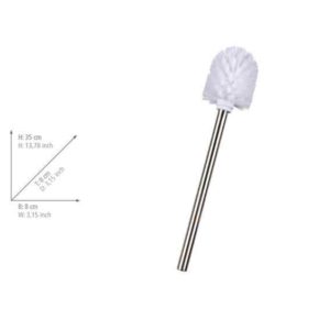 Brosse WC de rechange blanc