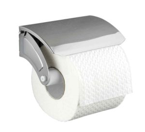 Dérouleur papier WC avec couvercle Basic