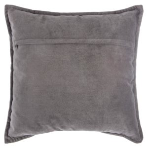 Coussin "Lilou" coton Gris ardoise