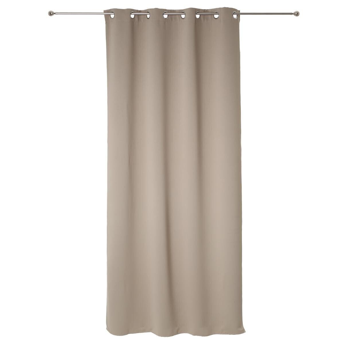 Lot de 2 rideaux occultants Beige