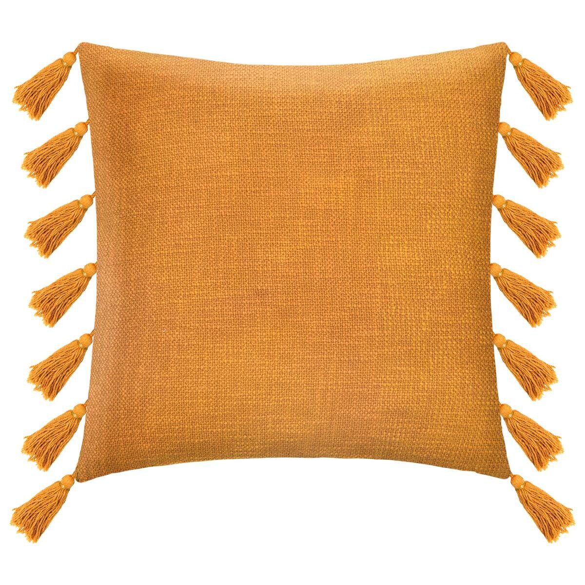 Coussin "Gypsy" Jaune moutarde