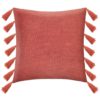 Coussin "Gypsy" Rose terracotta