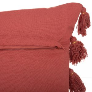 Coussin "Gypsy" Rose terracotta