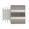 2 Embouts métal Ø28mm Bouchon